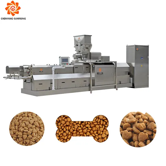 Automatic Pet Food Production Line Large Equipment Dog Food Manufacturing Machine