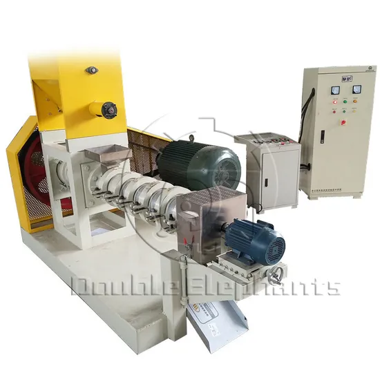 Animal Floating Fishfeed Dog Pet Food Pellet Making Processing Extruder Machine