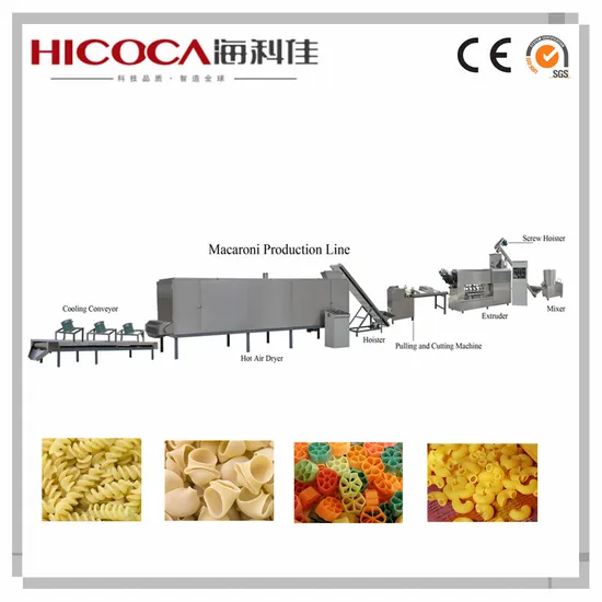 Hot Sale Stainless Steel Spaghetti Macaroni Making Production Line