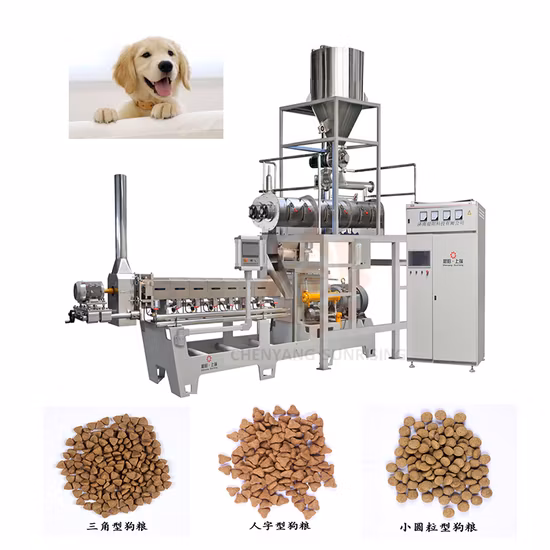 Dry Pet Cat Fish Feed Extrusion Equipment Plant Animal Floating Food Making Processing Extruder Machine Pet Dog Food Pellet Production Line Price