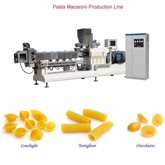 Pasta Macaroni Spaghetti Making Machine Production Line