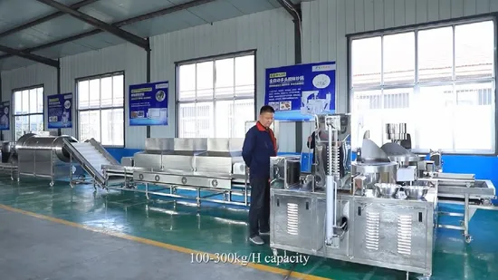 Commercial Mushroom Pop Corn Machine Industrial Savory Popcorn Production Line 