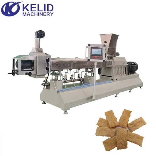Chinese Manufacturer Full Automatic Tvp Tsp Soybean Texture Protein Soybean Plant Protein Production Line 