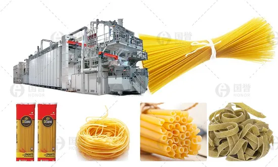 Pasta and Macaroni Making Machine Dry Pasta Production Line Spaghetti Production Line 