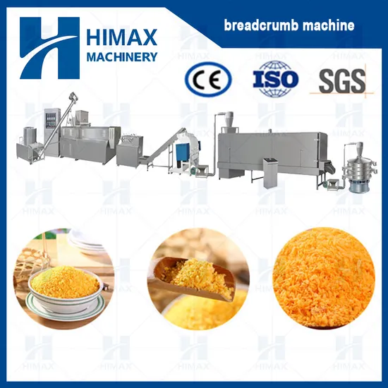 Baking Type Panko Bread Crumbs Production Line 