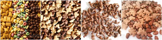Factory Price Whole Grain Breakfast Koko Krunch Chocolate Cereals Snack Food Extruder Machine Production Line 