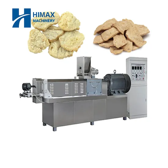 Industrial Soya Protein Production Line Soya Meat Making Machine 