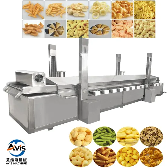 Industrial Automatic Popcorn Production Line for Snack Food Processing Line