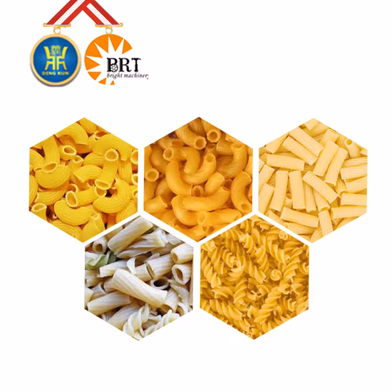 Industrial Automatic Making Macaroni Pasta Spaghetti Extruder Production Line