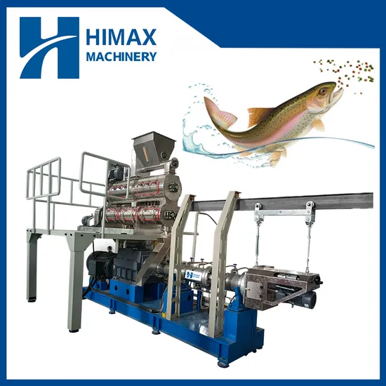 High Quality China Supplier Fish Feed Extruder Machine Floating Fish Feed Pellet Machine 